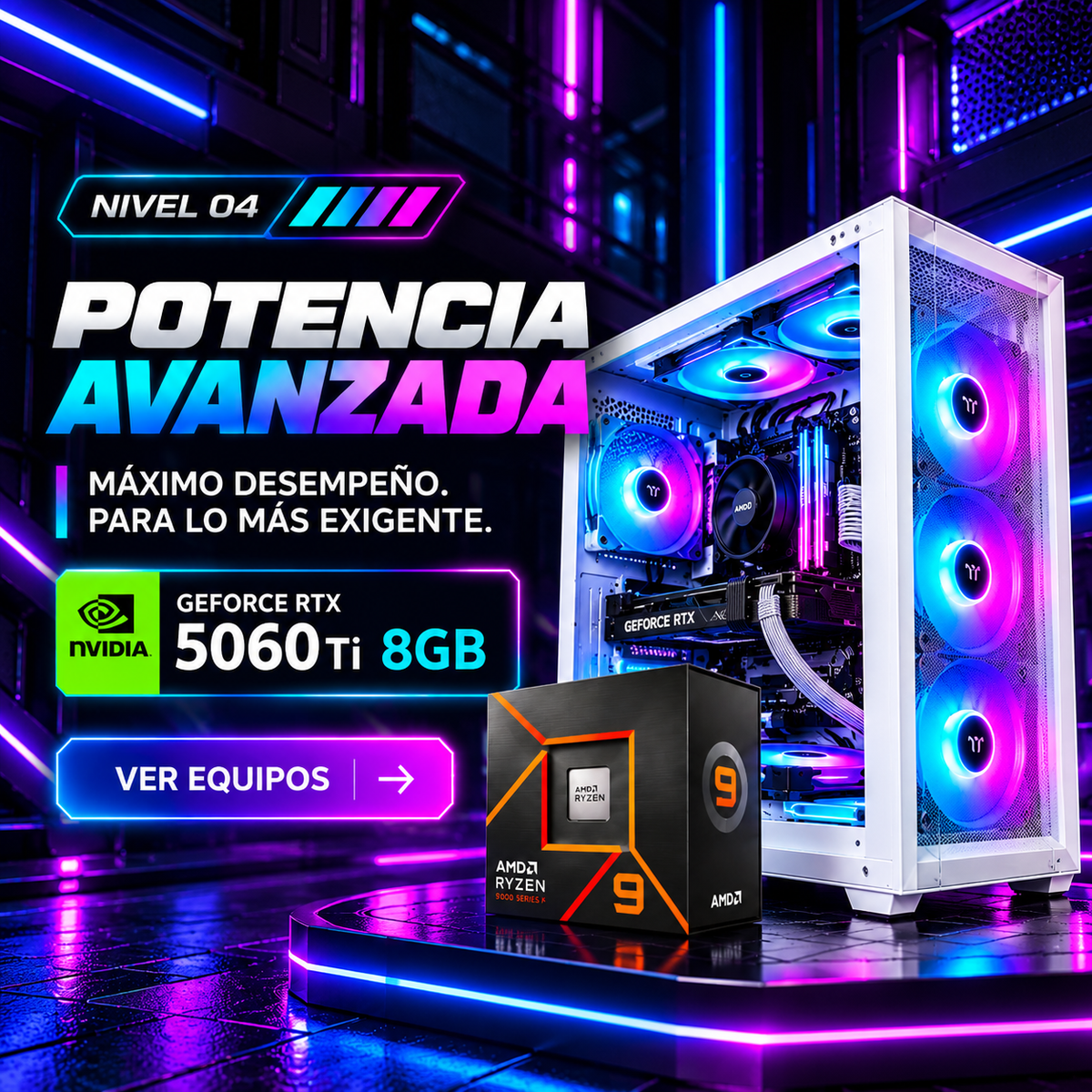 Potencia avanzada