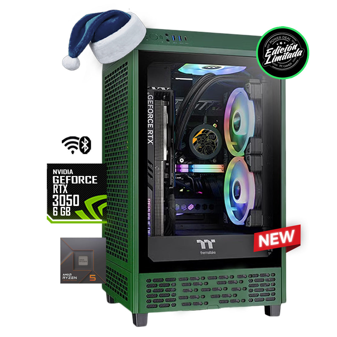 PC Torre Gamer HALO  AMD RYZEN 5 7600X +B650 GAMIN + 32Gb + Ssd 1tb +RTX 3060 12 GB @pd