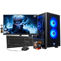 PC TITAN / RYZEN 5 5600GT + 16GB DDR4 + NVMe 512GB + FTE 600W Bz + B550M WIFI & BT  22" 120Hz + COMBO