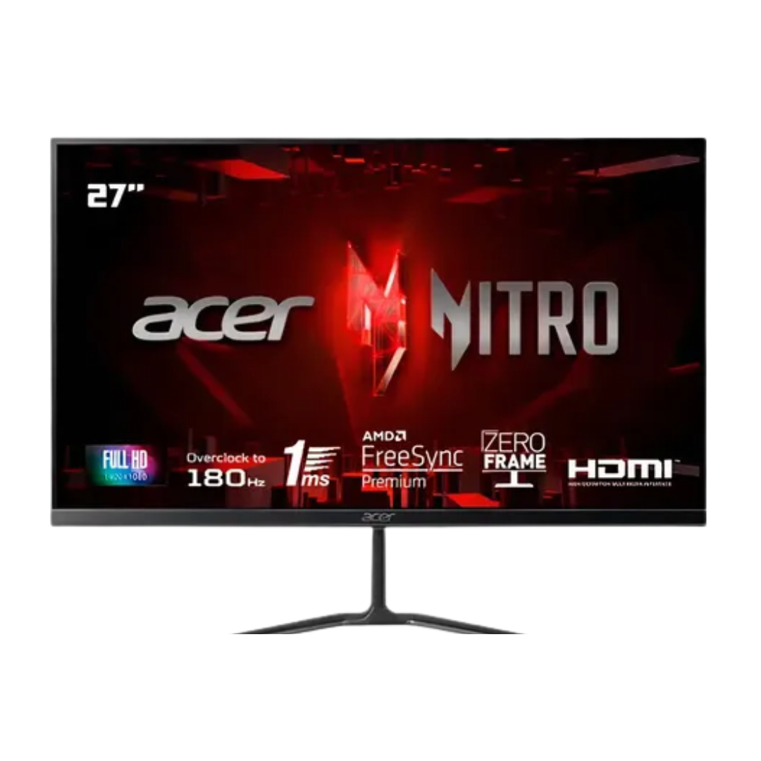 MONITOR 27" ACER NITRO  KG270 1Ms 180Hz IPS FHD