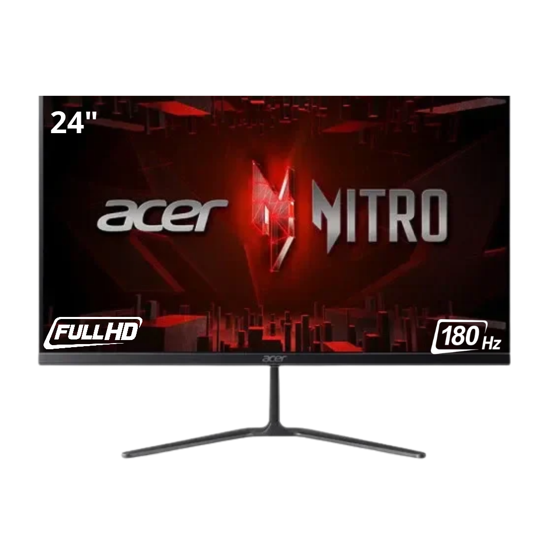 MONITOR 24" ACER NITRO KG240Y 1Ms 180Hz IPS FHD