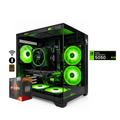 TORRE KRATOS / RYZEN 5 5600X + 16GB DDR4 + NVMe 512GB + FTE 700W Bz + B550M WIFI & BT + RTX 5050 8GB