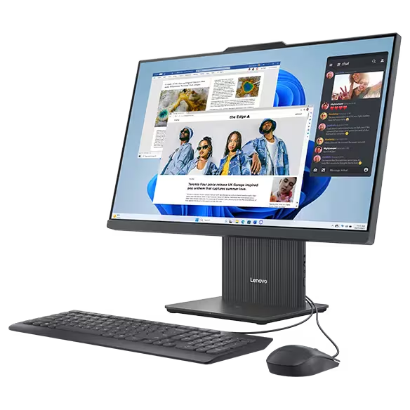 LENOVO IDEACENTRE  AIO 27ARR9 / RYZ 7 7735HS + 16GB DDR5 + NVMe 512GB + 27" FHD + GRIS + COMBO INALAMBRICO