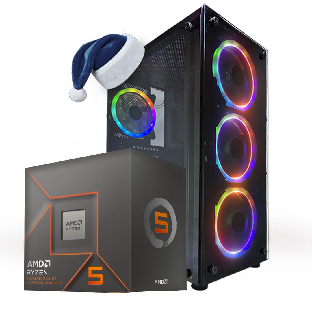 PC Torre Gamer ZEUS Amd Ryzen 5 8600G  + A620M+16gb + 512Gb M.2  @pd